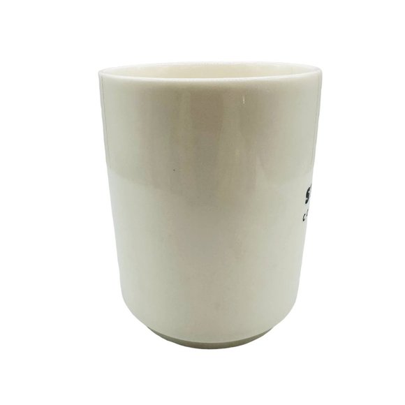 White with Black Starbucks Coffee Mug Mug 14 Fl/Oz - Picture 3 of 6